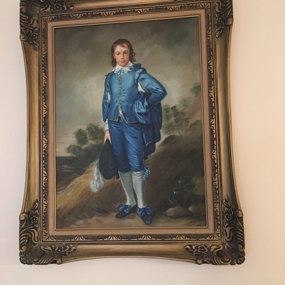 Blueboy and Pinkie one of a kind oil painting. - Picture 5 of 5